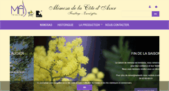 Desktop Screenshot of mimosa-augier.com